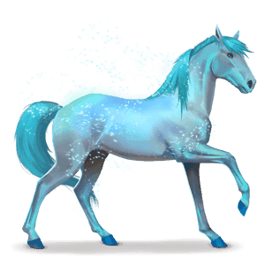 szivárvány ló lovely blue