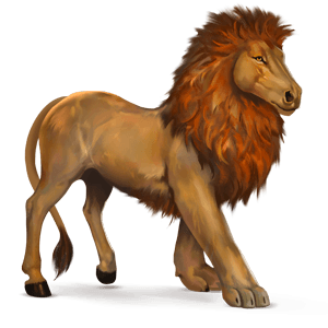vadló afrikai oroszlán