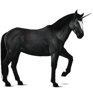 sportunikornis tennessee walker fekete