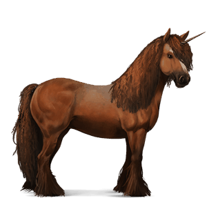 sportunikornis gypsy vanner sárga