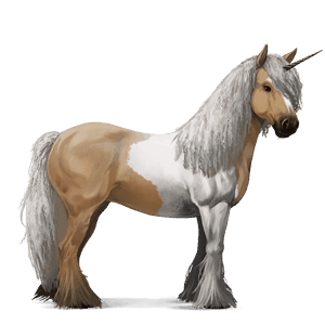 sportunikornis palomino tobiano