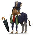 póni mycroft holmes szőrzet