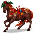 pompás ló karácsonyi puding