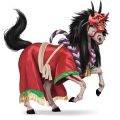 pompás ló kabuki
