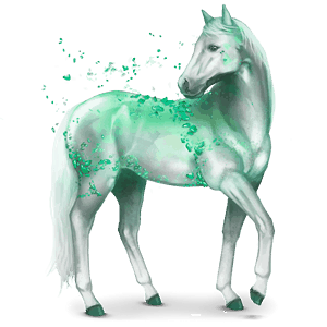 drágakő ló smaragd