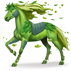 pompás ló matcha tea