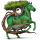 vándor ló mangrove erdő 